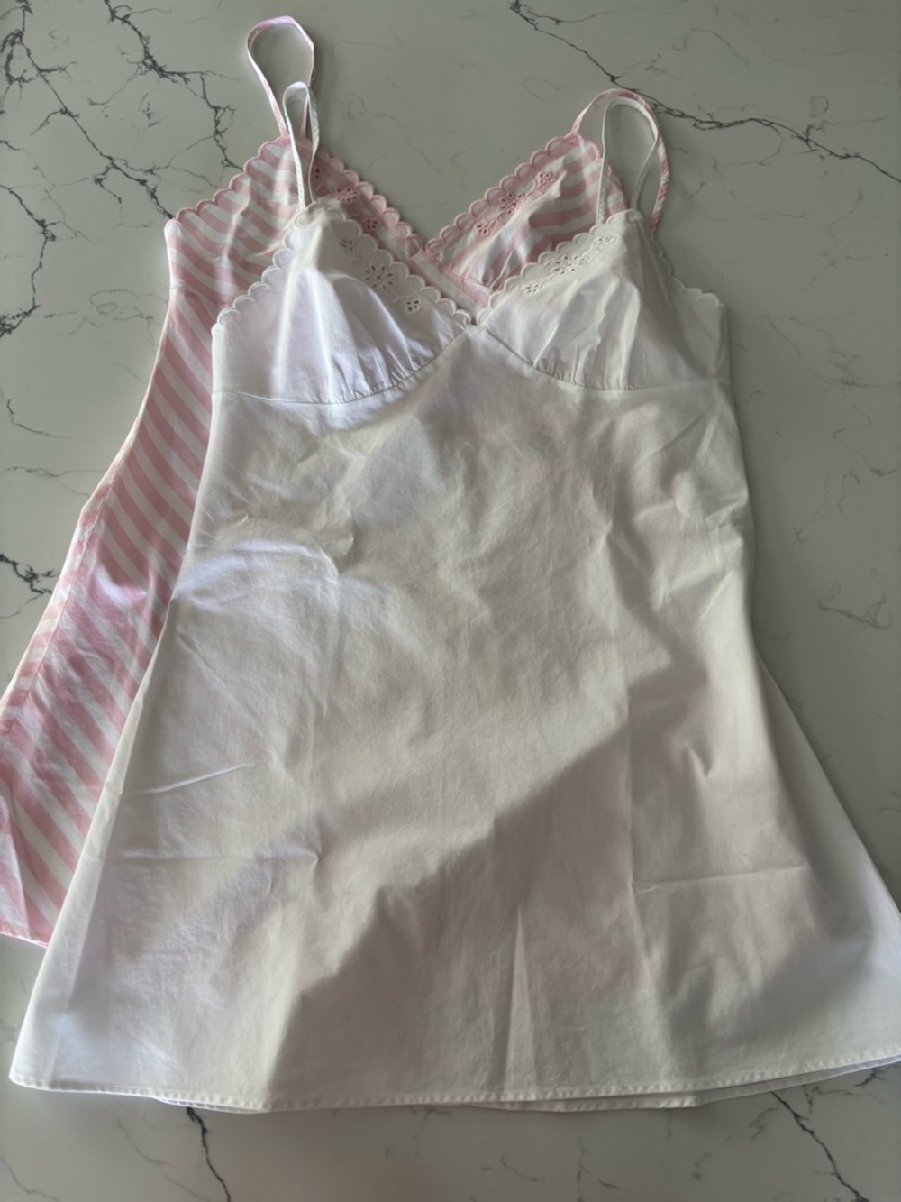 Victoria's Secret Lace-Trim Mini Slip. - Picture 4 of 16